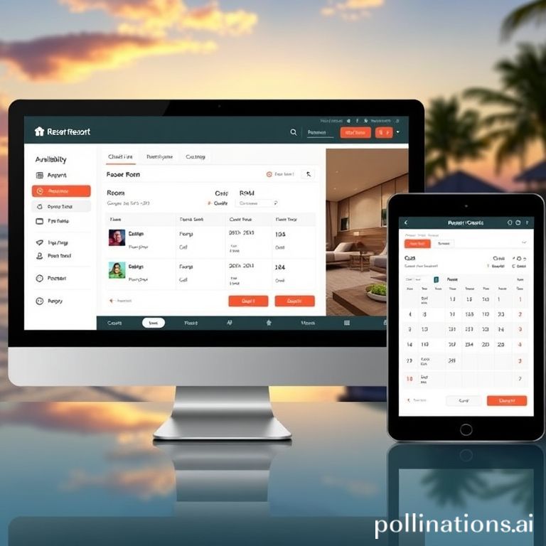 แพลตฟอร์มจองที่พักรีสอร์ท